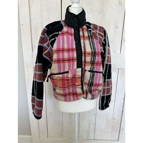 FP Movement Rocky Ridge Printed Fleece Jacket Plaid FP Movement Size XS NWOT - Picture 13 of 13